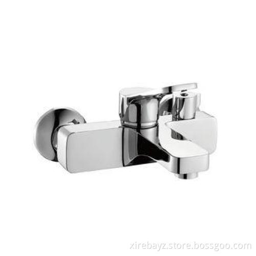 Single Lever Square Shower Mixer Taps Bath-shower Faucet Br